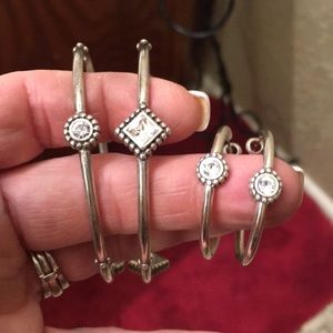 Brighton earrings and bangle bracelets